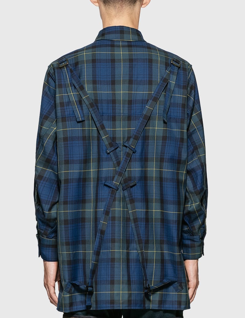 JieDa - Tartan Check Parachute Shirt | HBX - Globally