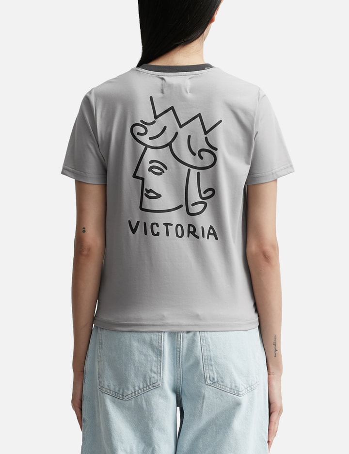 Victoria - Logo Ringer T-Shirt (Kids) | HBX