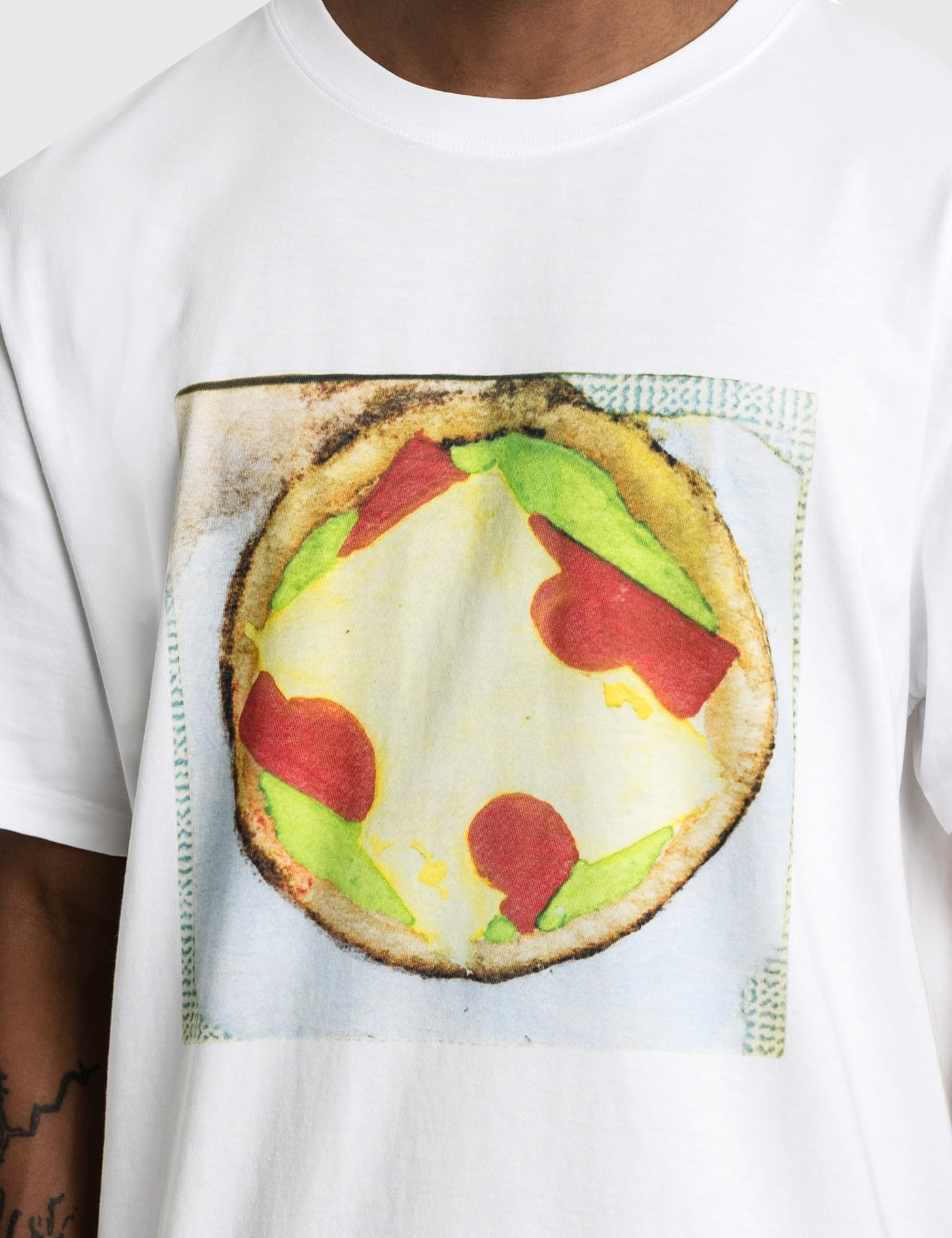 Loewe - Pizza Print T-shirt | HBX - HYPEBEAST 為您搜羅全球潮流時尚品牌