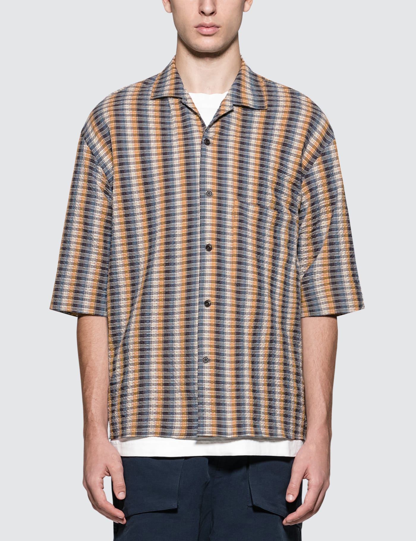 Lemaire - Convertible Collar Shirt | HBX - Globally Curated 