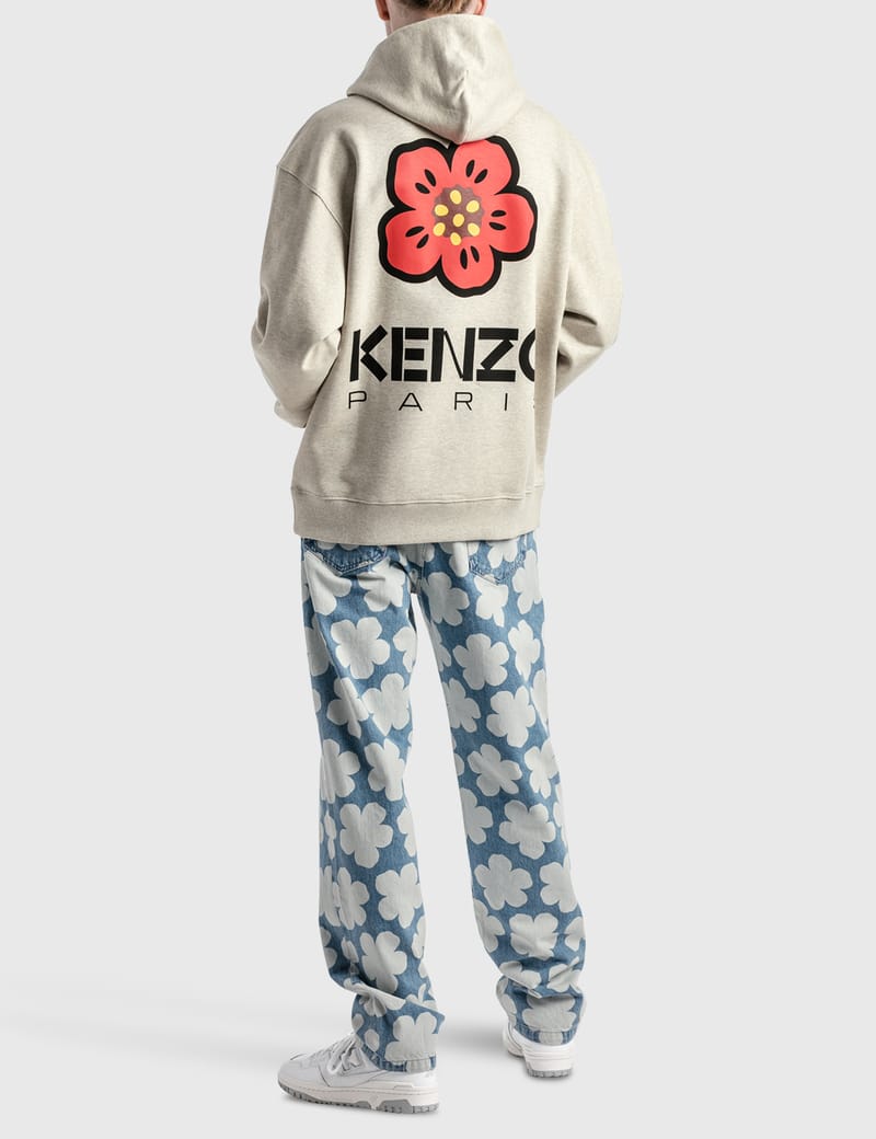 Kenzo - FLOWER CREST HOODIE SWEATSHIRT | HBX - Globally