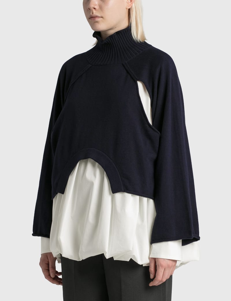 Enföld - Nouvelle Fine Layered Balloon Pullover | HBX - Globally