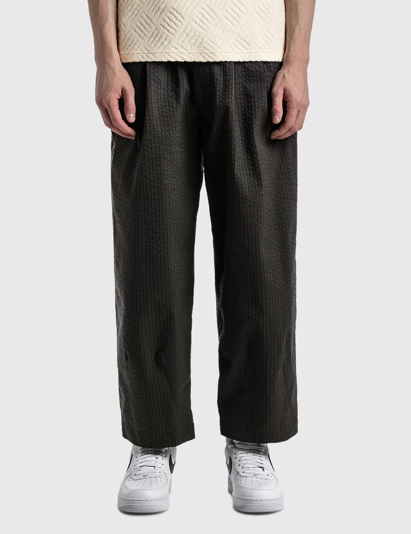 TIGHTBOOTH - Sucker Stripe Baggy Slacks | HBX - Globally Curated