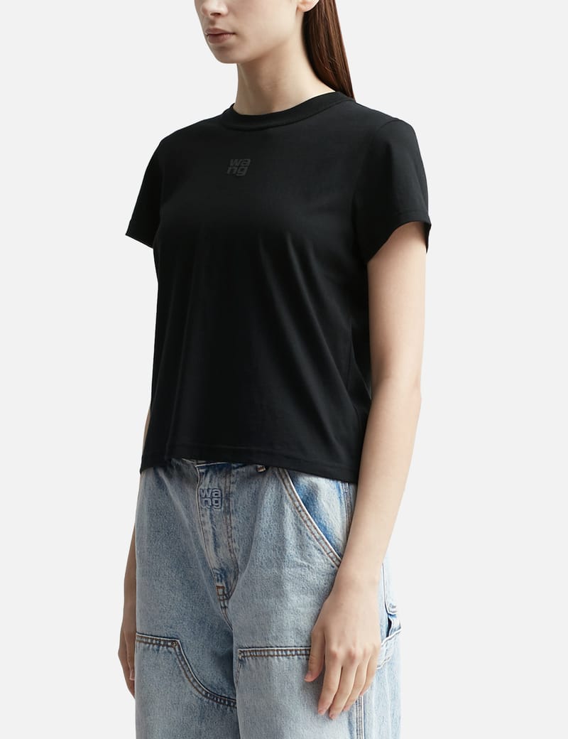 T By Alexander Wang - Essential Jersey Shrunk T-shirt | HBX