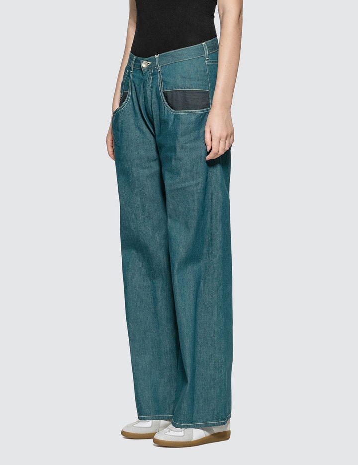 Maison Margiela - Straight Jeans With Oversized Pockets | HBX ...
