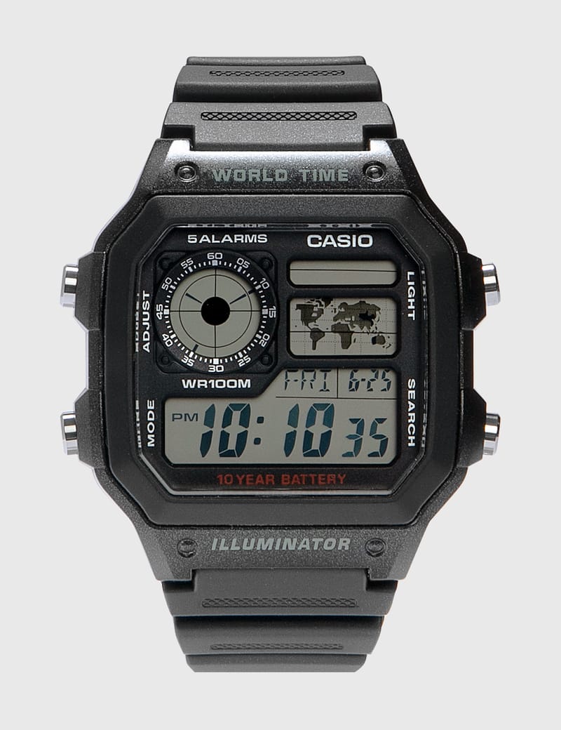 Casio - AE-1200WH-1AV | HBX - Globally Curated Fashion and