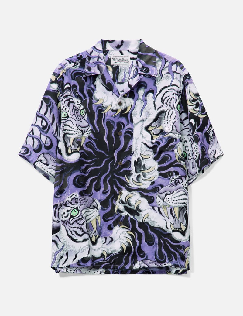 Wacko Maria Tim Lehi Short Sleeve Hawaiian Shirt ( Type-1 ) In