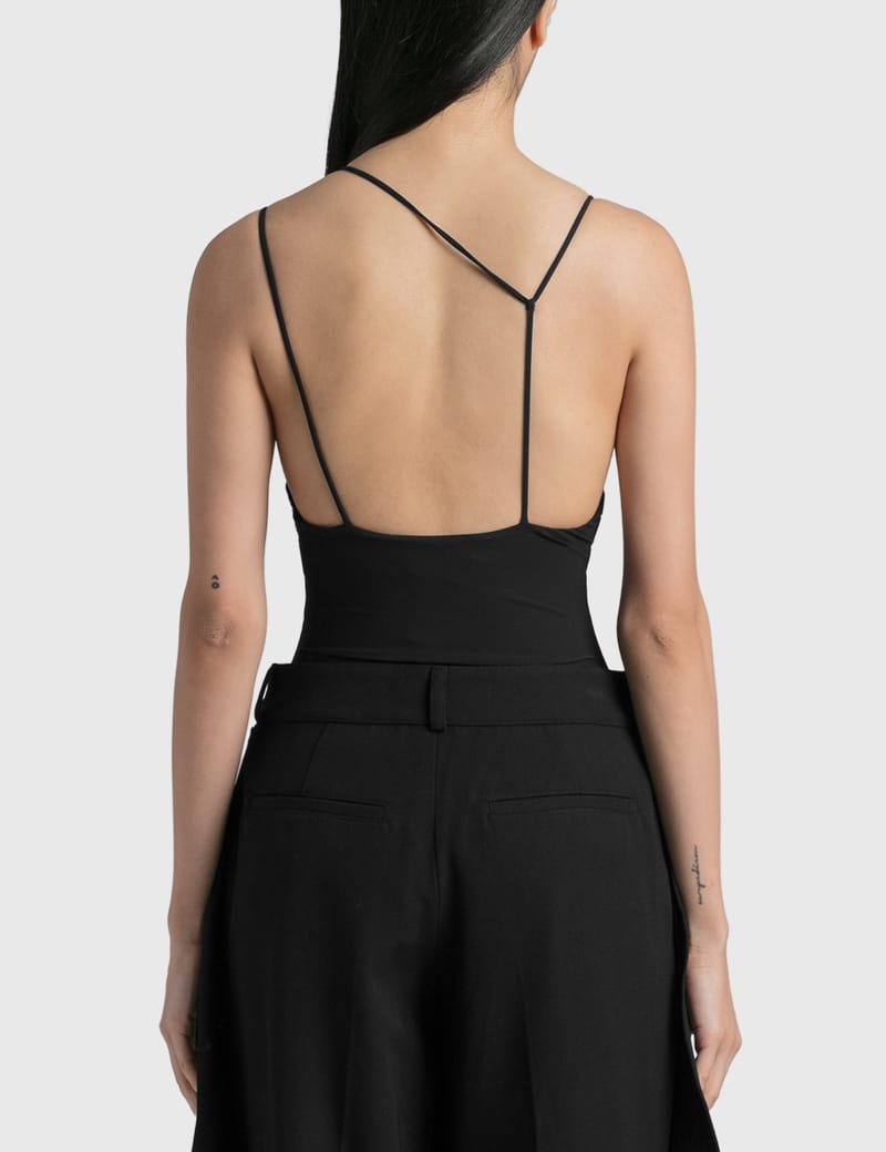 Nensi Dojaka - Asymmetric Draped Bra Swimsuit | HBX