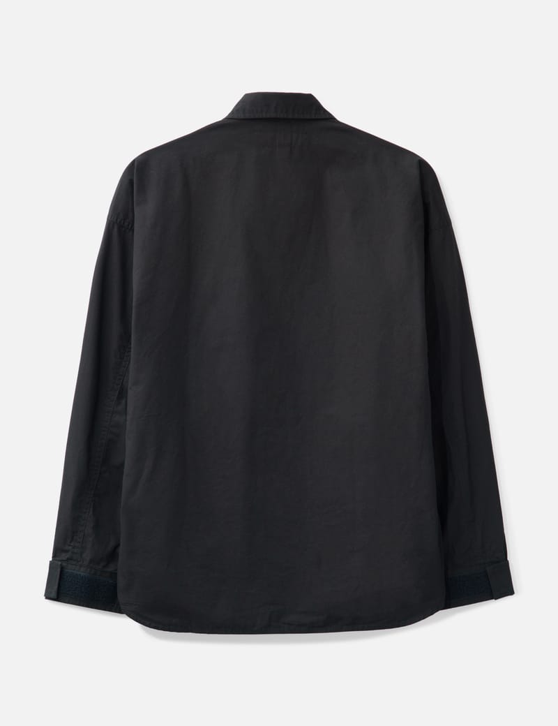 NEIGHBORHOOD Utility Shirt Long Sleeve - Black weather-resistant