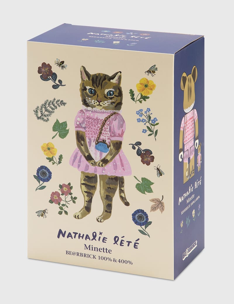 Medicom Toy - Be@rbrick Nathalie Lété Minette 100％ & 400