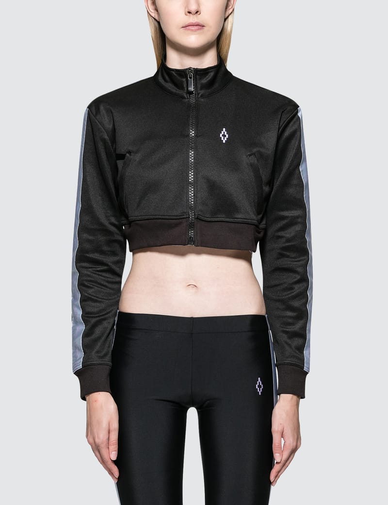 Marcelo Burlon - Cross Tape Track Jacket | HBX - Globally