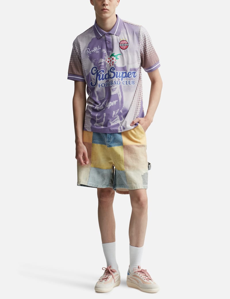 ウェア KIDSUPER X RONALDINHO SOCCER JERSEY Ronaldinho x KidSuper Soccer Jersey [Red]