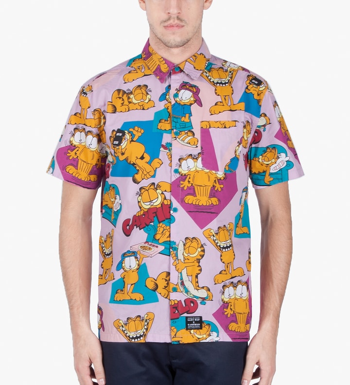 LAZY OAF - Lazy Oaf x Garfield Field of Dreams S/S Shirt | HBX