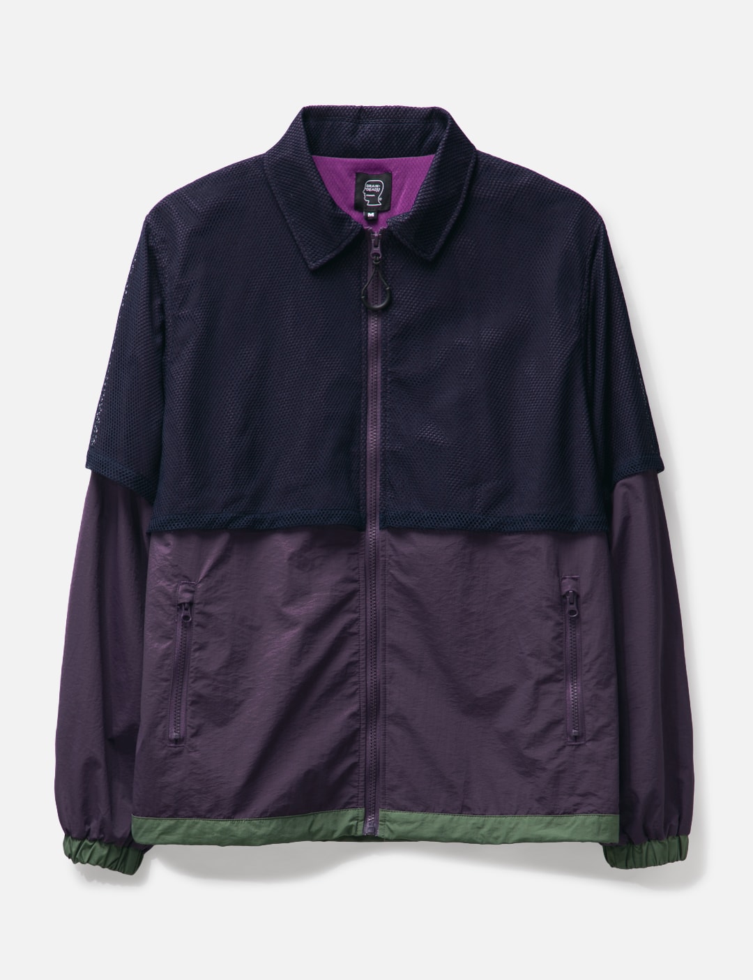 Brain Dead ROLL CAST MESH OVERLAY FISHING JACKET HBX Globally