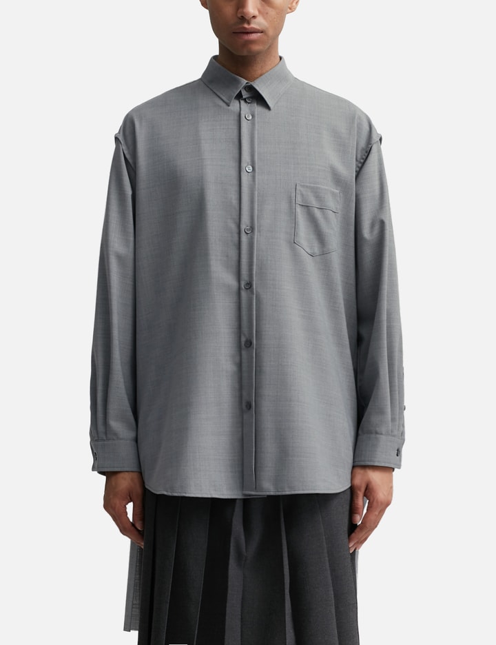 Undercover - Wool Blend Kilt Shirt | HBX - Globally Curated Fashion and ...