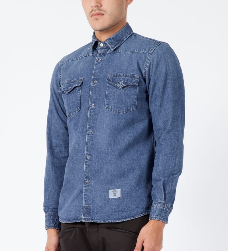 Bedwin & The Heartbreakers - Indigo Pork L/S Denim Western