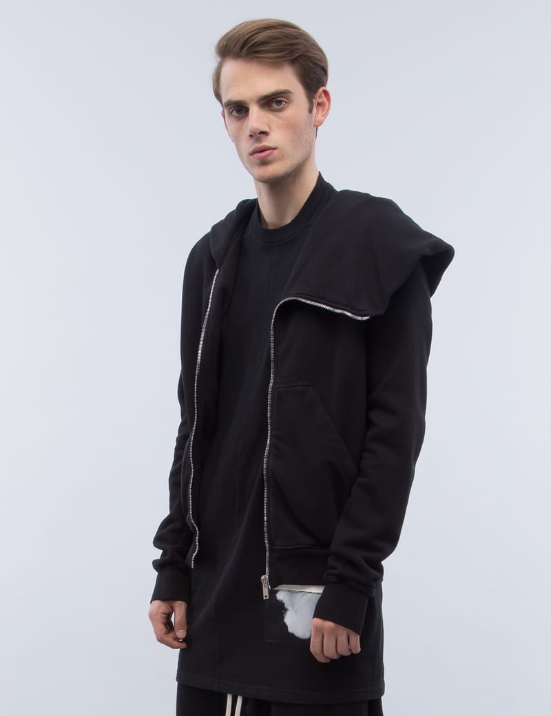 Rick Owens Drkshdw - Felpa Mountain Hoodie | HBX - Globally