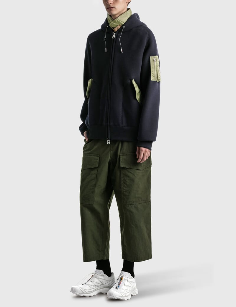 Sacai - スポンジ スウェット パーカー | HBX