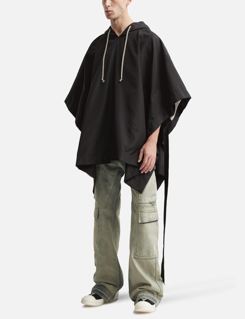 Rick Owens Drkshdw - Hooded Poncho | HBX