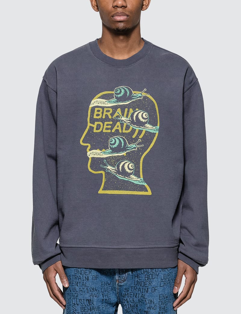 Brain Dead - Snail Trail Crewneck | HBX