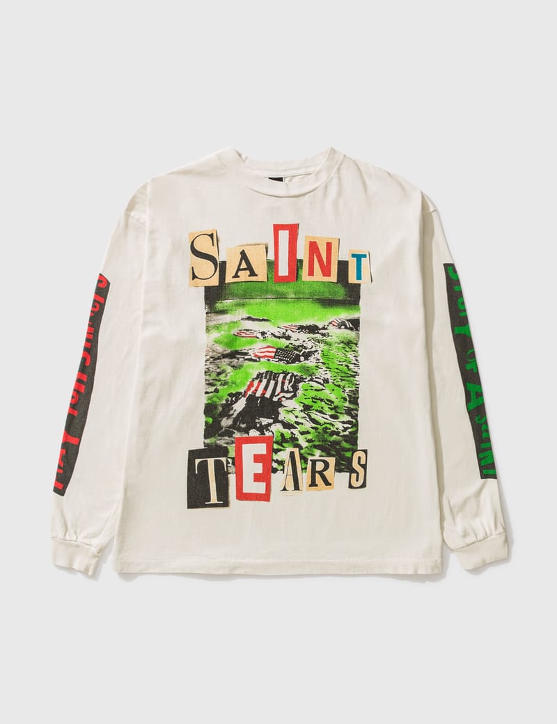 Saint Michael - Tears Landscape Long Sleeve T-shirt | HBX