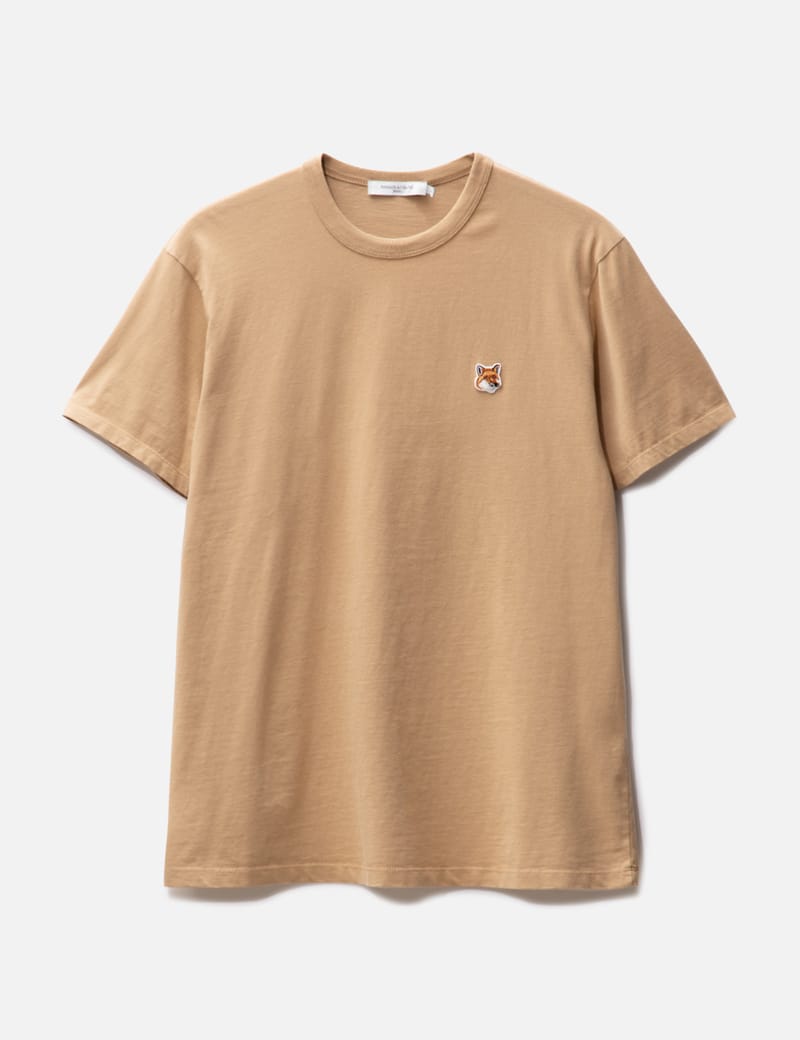 Maison Kitsuné - Fox Head Patch Classic T-shirt | HBX - Globally