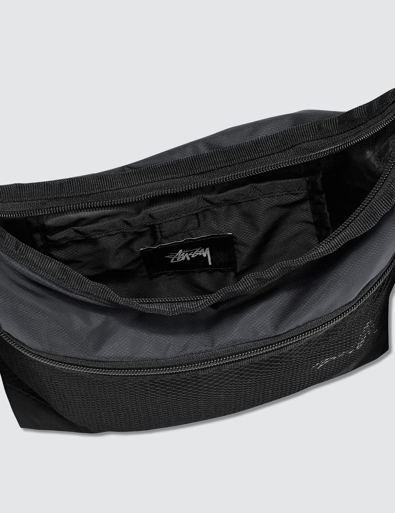 Stussy lightweight shoulder bag black sale