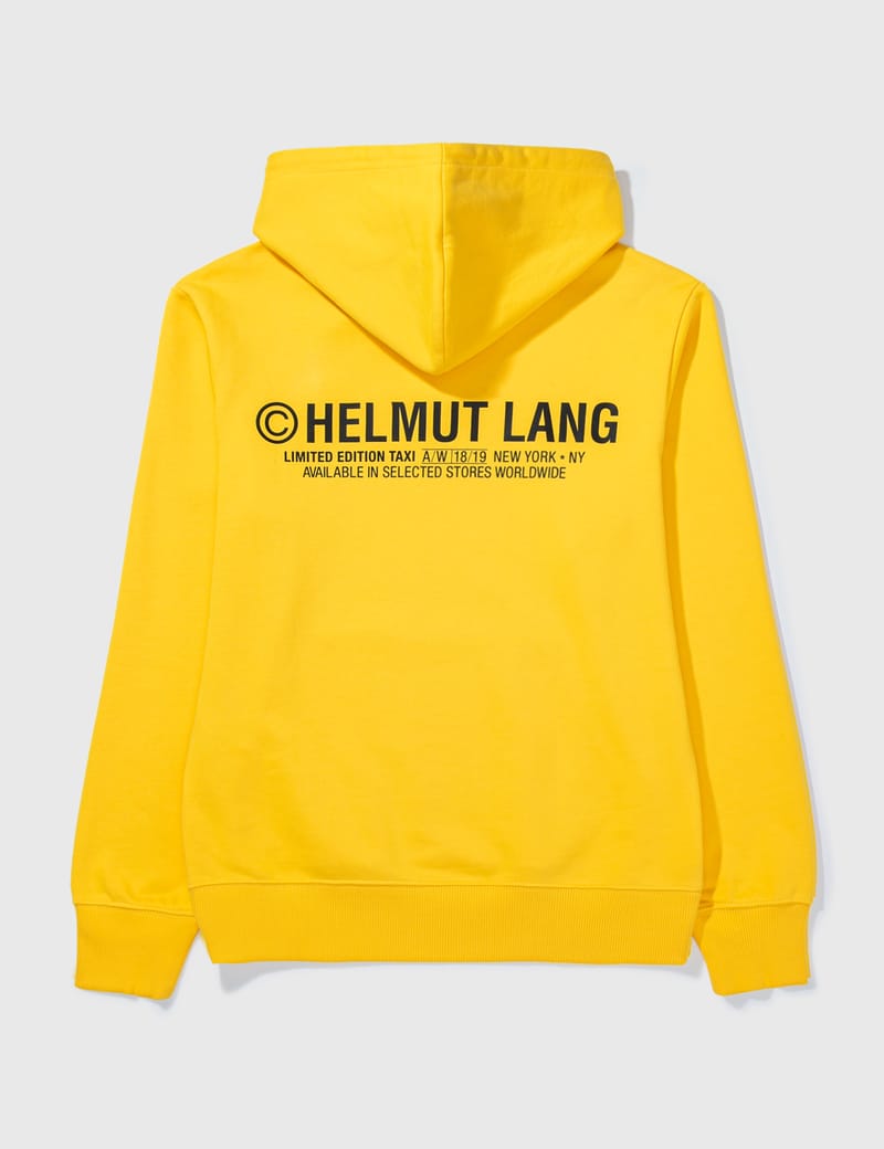 Helmut lang store yellow taxi