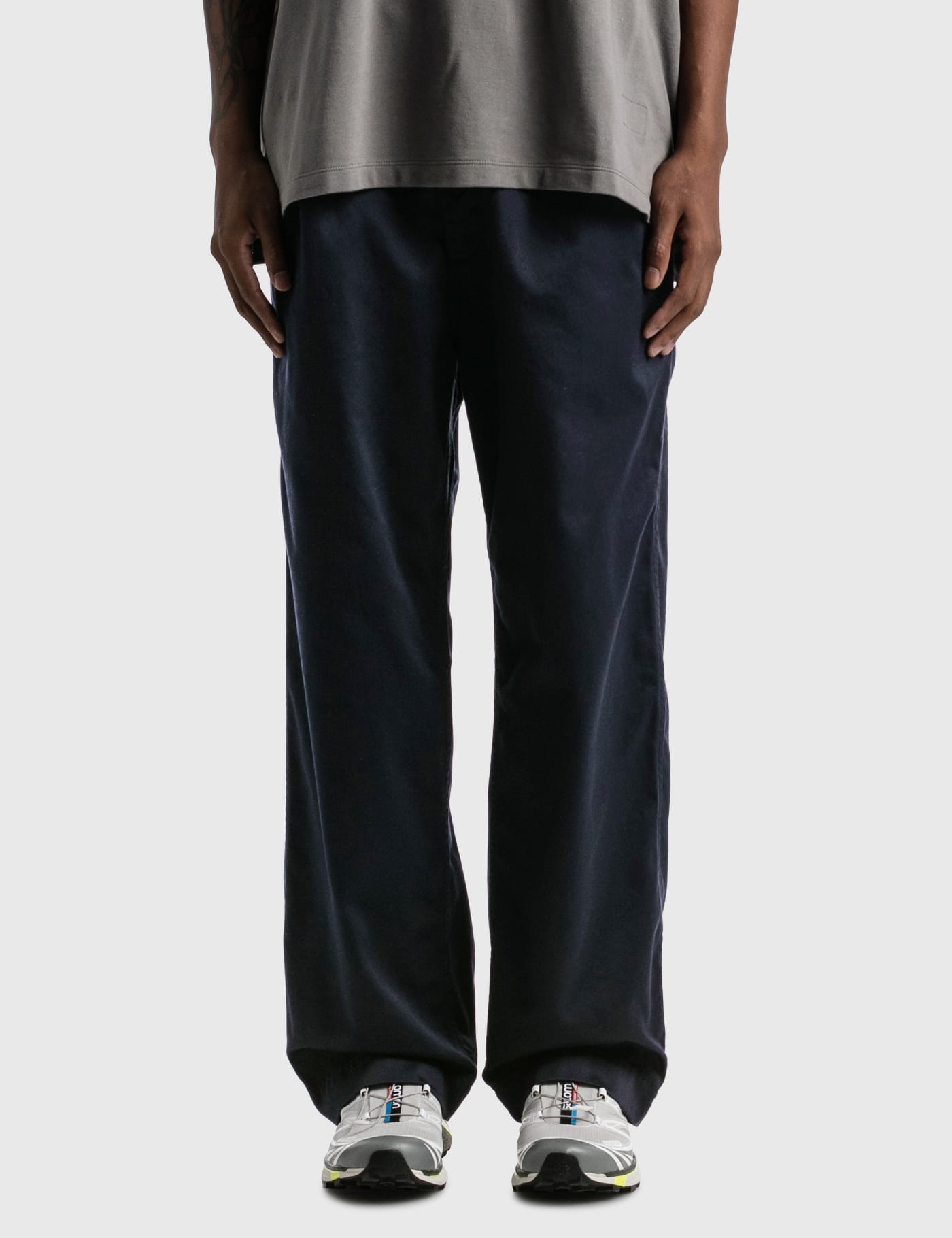 Nanamica - Double Pleat Wide Chino Pants | HBX - Globally Curated
