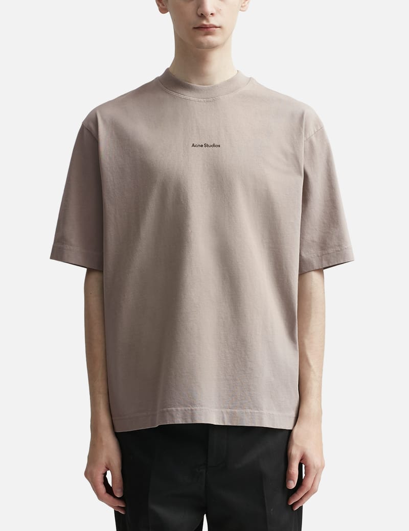 アクネ ストゥディオズ - Logo T-shirt - Relaxed Fit | HBX