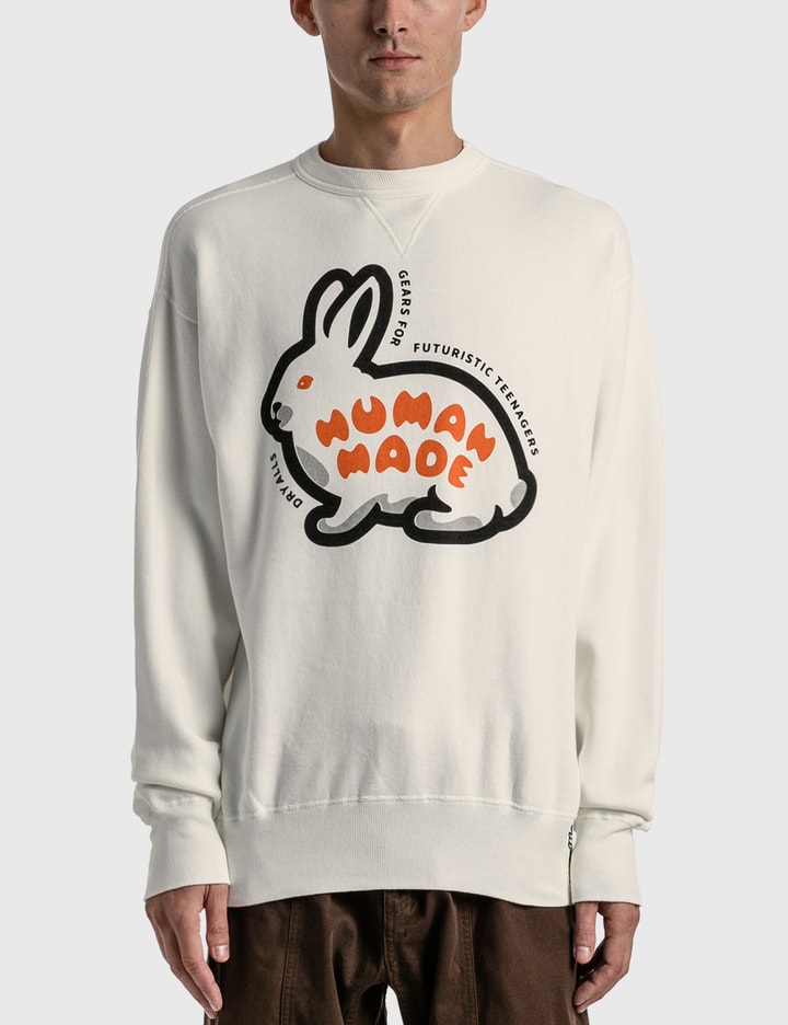 Human Made - Rabbit Crewneck Sweatshirt | HBX