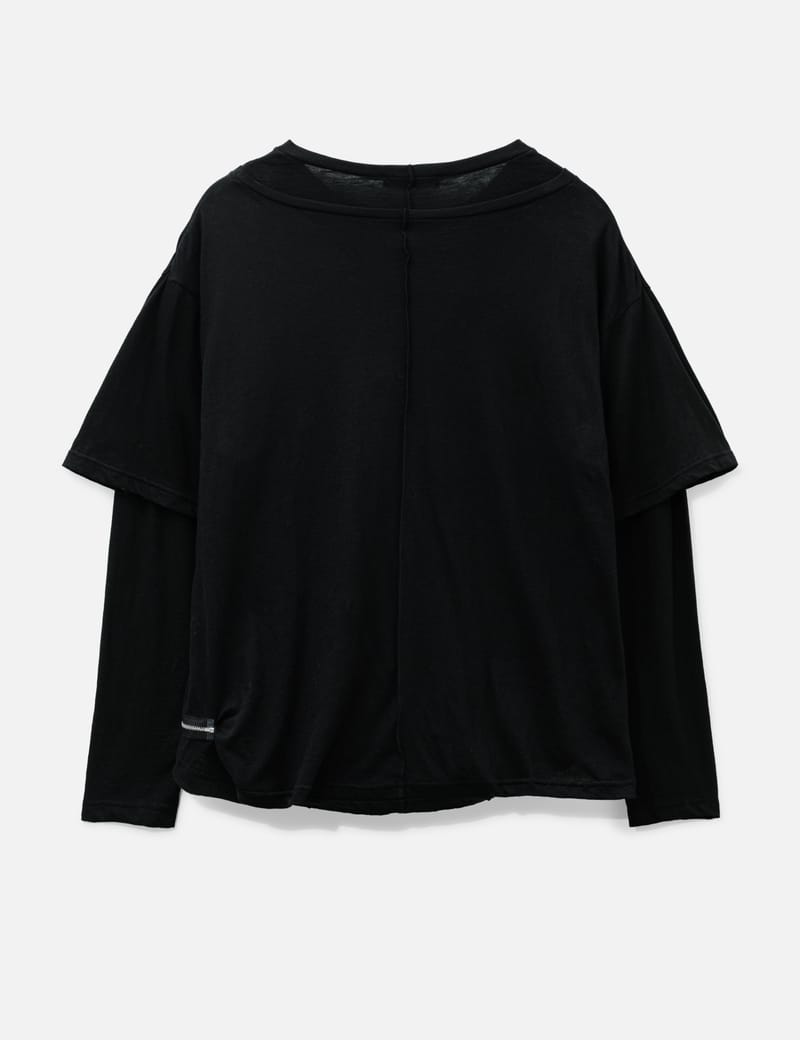 Undercover UC2F4803 レイヤード長袖Tシャツ - 前衛的なディテールが