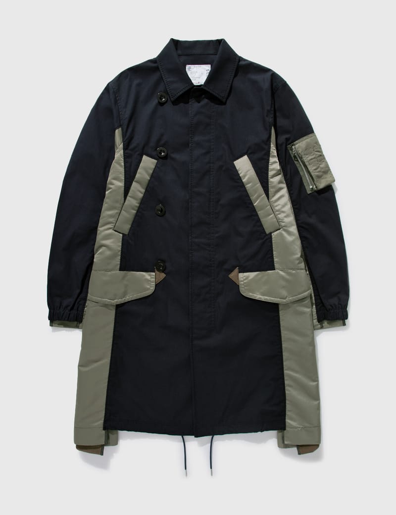 Sacai - Military Coat | HBX - Globally Curated Fashion and