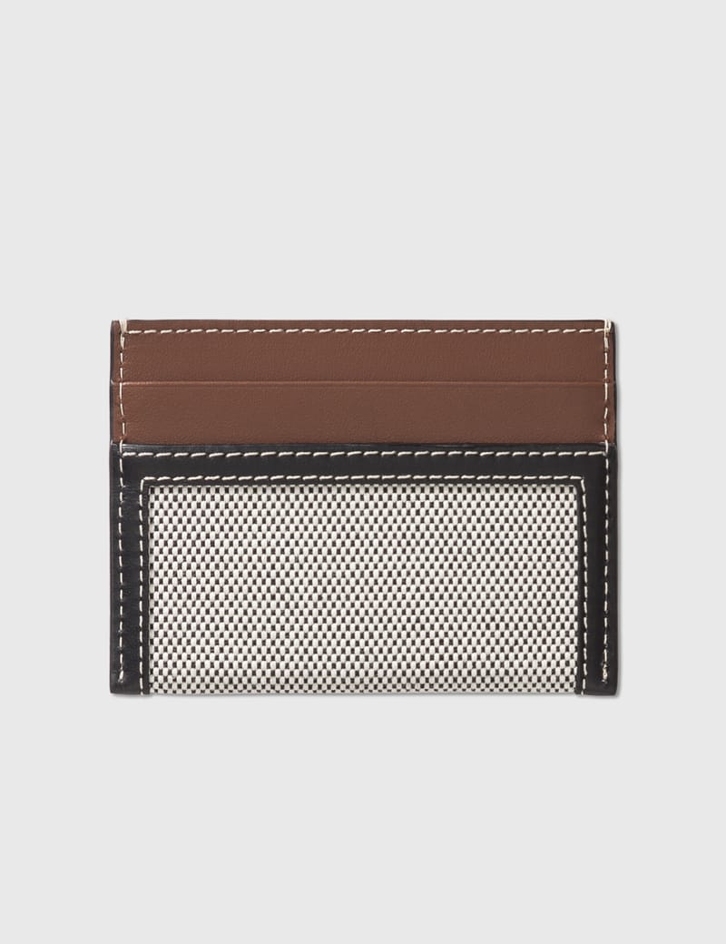 Burberry two tone card case hotsell