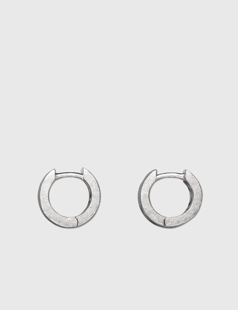 Maison Margiela - Numerical Logo Earrings | HBX - Globally