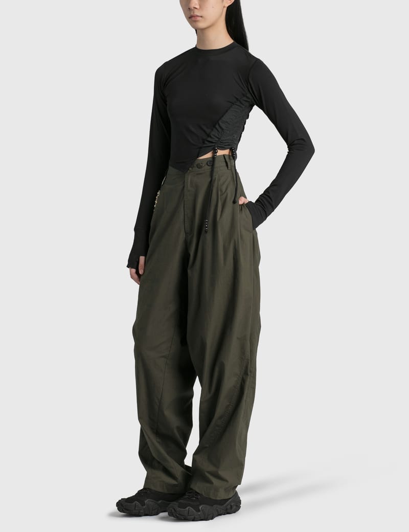 Hyein Seo - Chained Wide Pants | HBX - HYPEBEAST 為您搜羅全球潮流