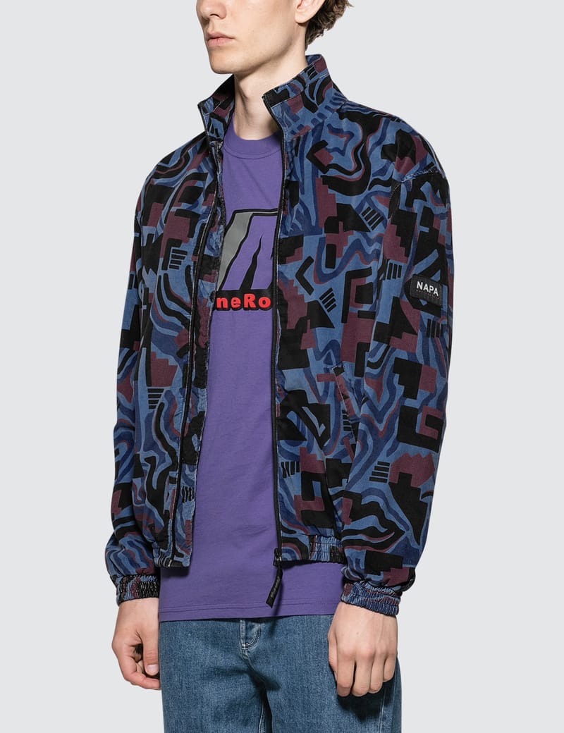 Napapijri x Martine Rose - Abstract Allover Print Nylon Jacket