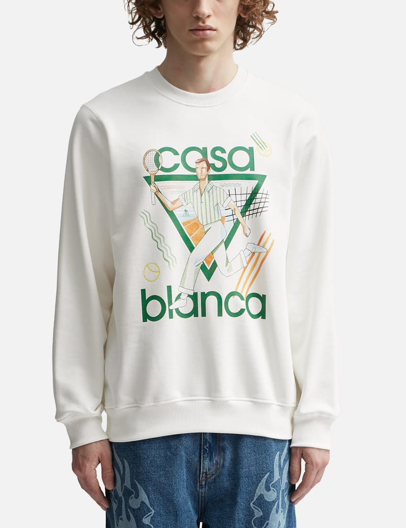 Tシャツ・カットソー Casablanca 'Sporty Faux Crochet' shirt Casablanca - Sporty Faux Crochet Shirt | HBX - Globally