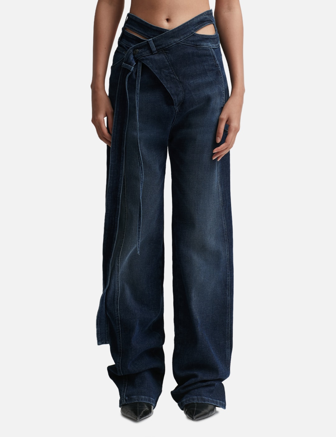 Ottolinger - Signature Wrap Denim | HBX