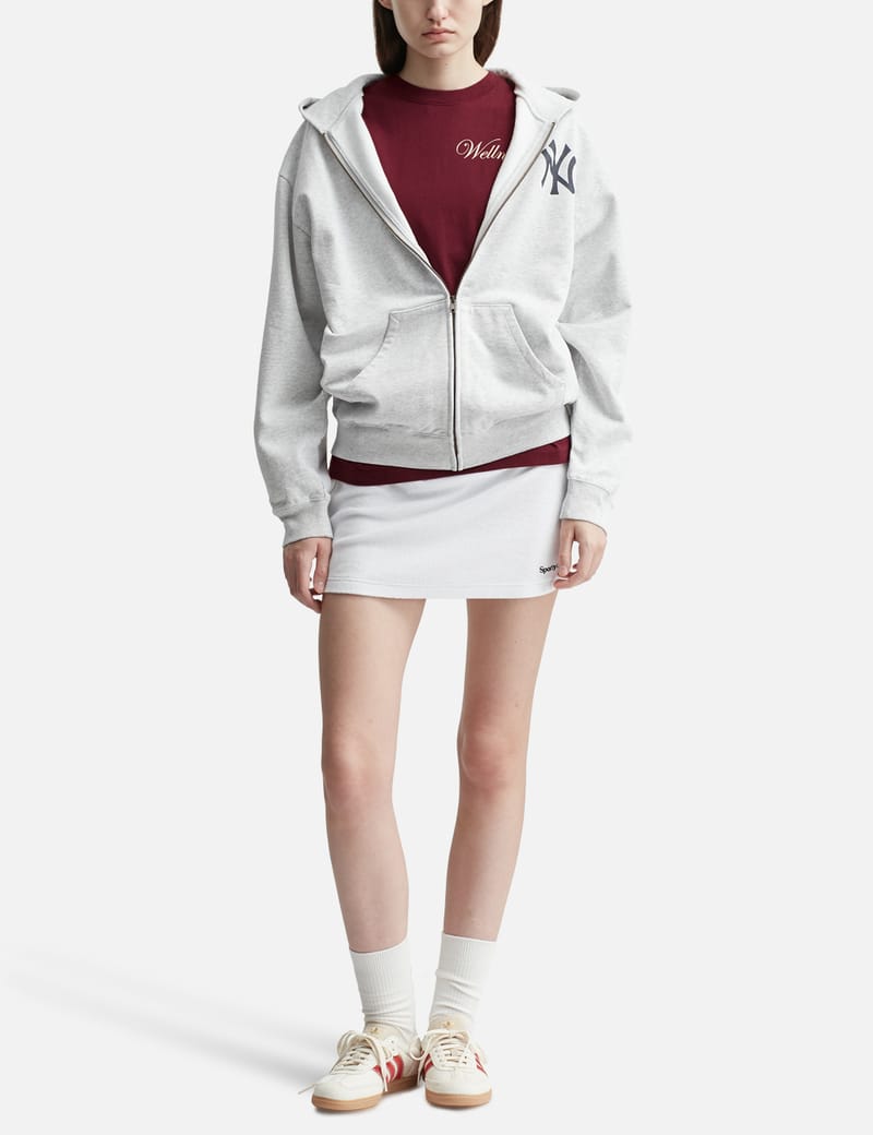 Sporty & Rich - H&W Club Quarter Zip Sweatshirt | HBX