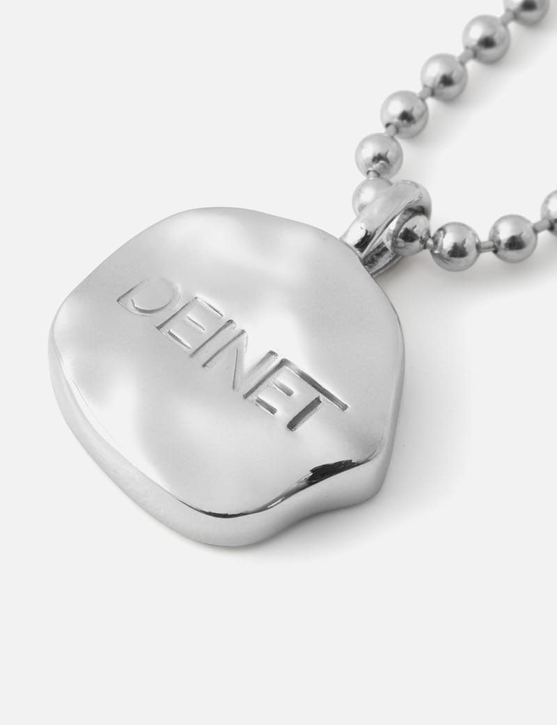DEINET YEONJUN GGUM X DEINET Necklace - Silver brass bead chain