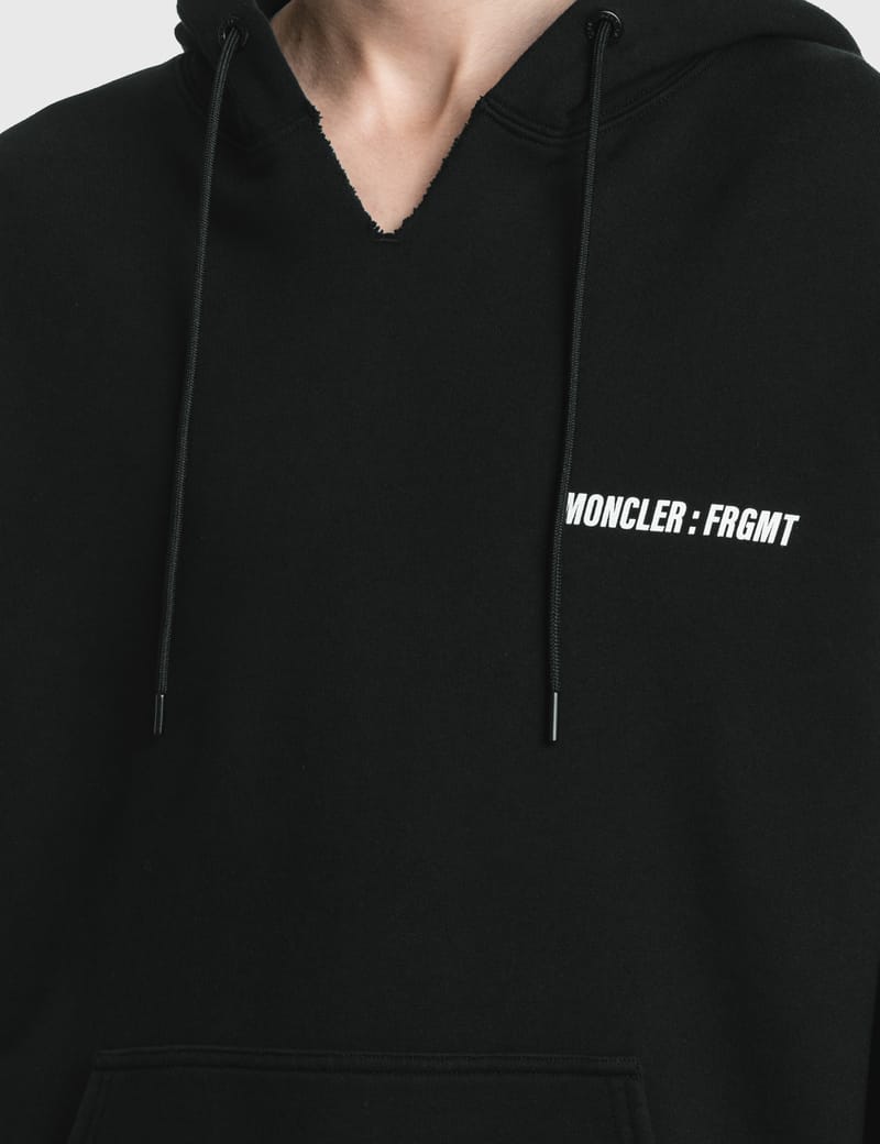 【送料&関税込】Moncler Genius Moncler X Frgmt Hoodie With L Moncler Men's Genius x Fragment Zip Up Hoody in Black Moncler