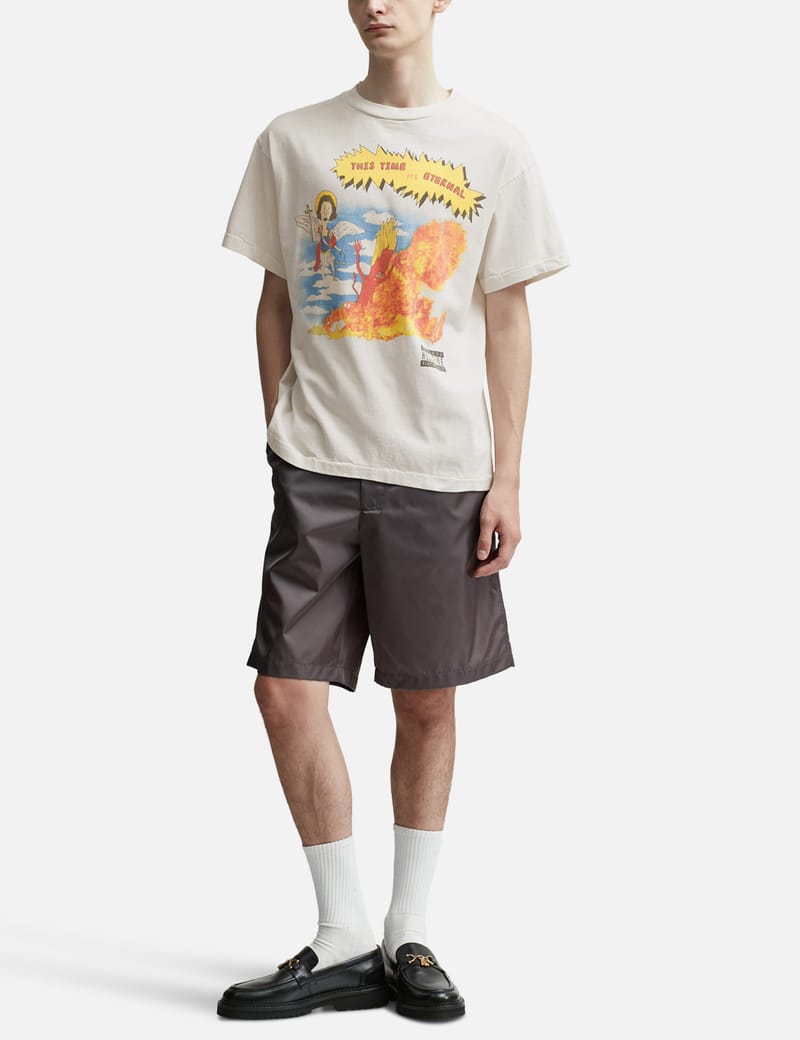 saint michael time is eternal Tシャツ Saint Michael - Time is Eternal Cartoon T-shirt | HBX