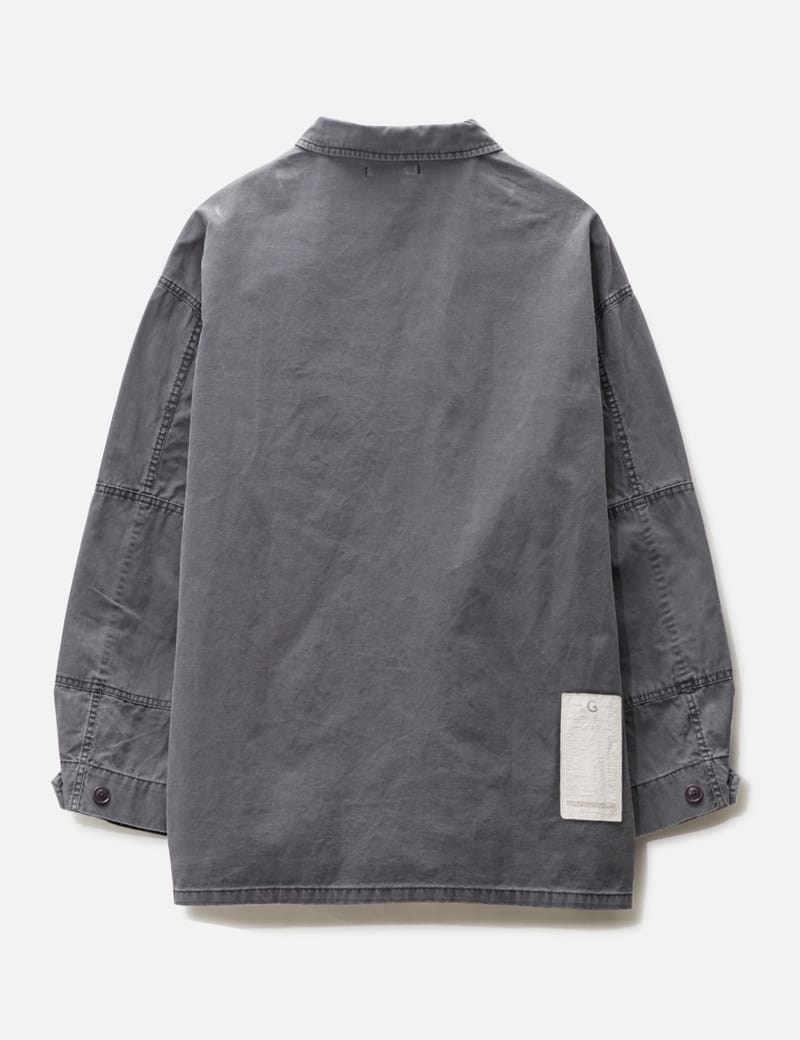 Grocery - WASHED JUMBO ARMY SHIRT JACKET | HBX - Globally