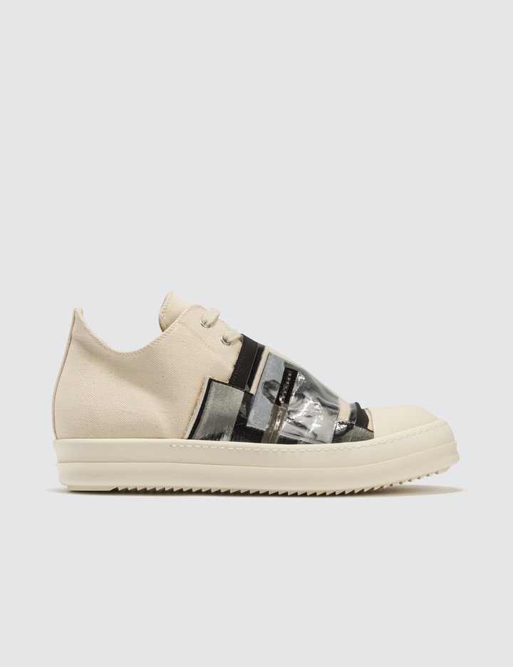 Rick Owens Drkshdw - Two Tone Stitching Low Sneaker | HBX - Globally ...