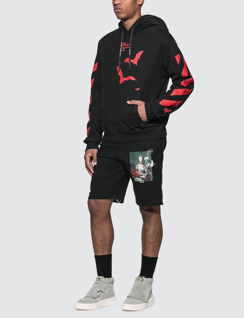 Off-White™ - Diagonals Bats Slim Hoodie | HBX