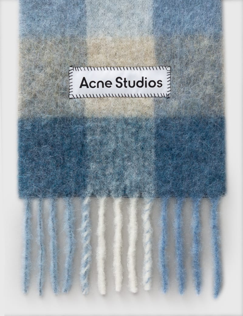 Acne Studios - LARGE CHECK SCARF | HBX - Globally Curated Fashion