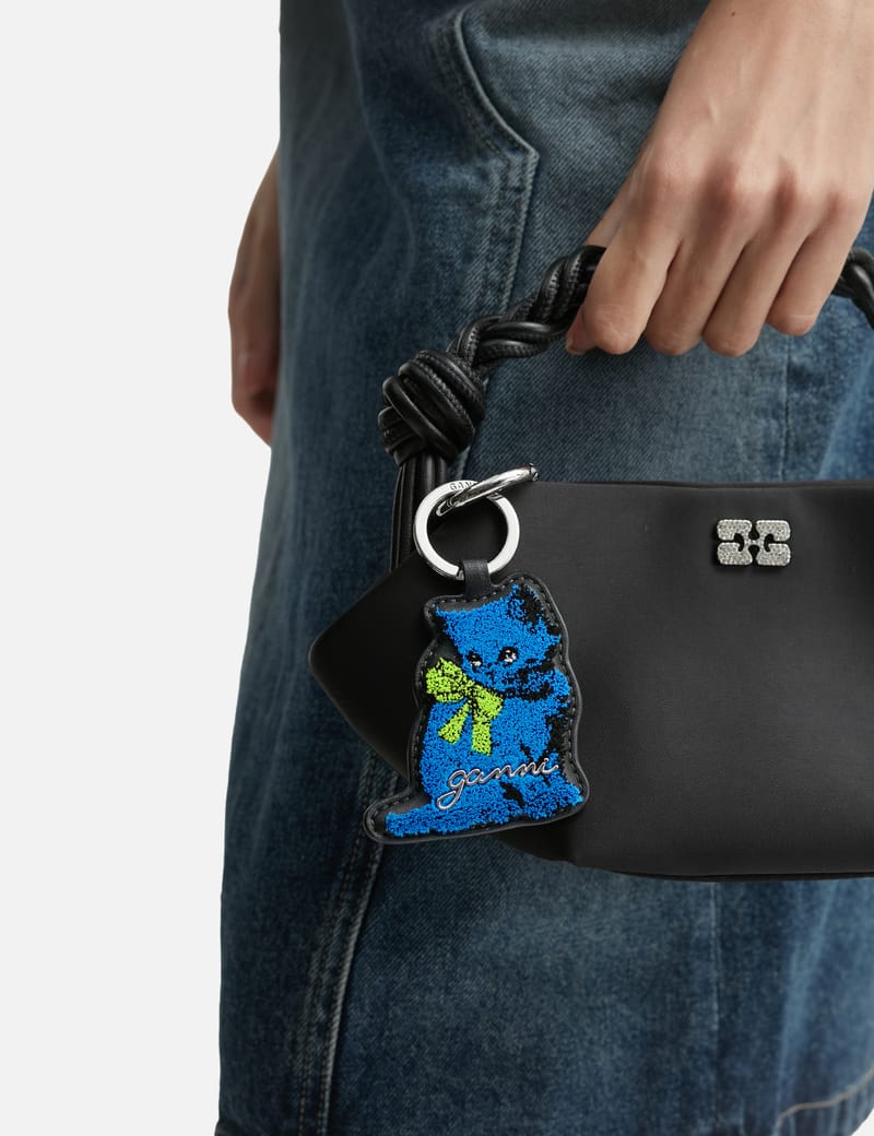 バッグ Butterfly Small Pouch Satin ganni--Butterfly-Small-Pouch-