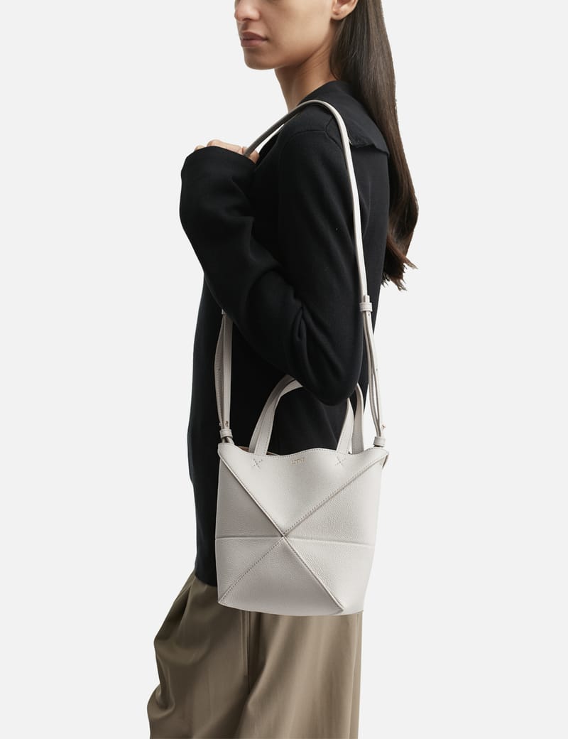 ロエベ - パズル フォールドバッグ クロップド（シャイニー