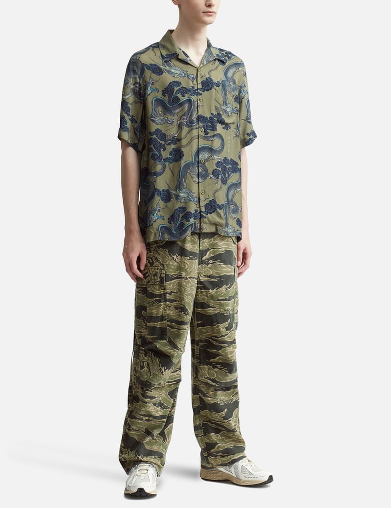 Maharishi - Tigerstripe Loose Cargo Pants | HBX - Globally Curated Fashion  and Lifestyle by Hypebeast